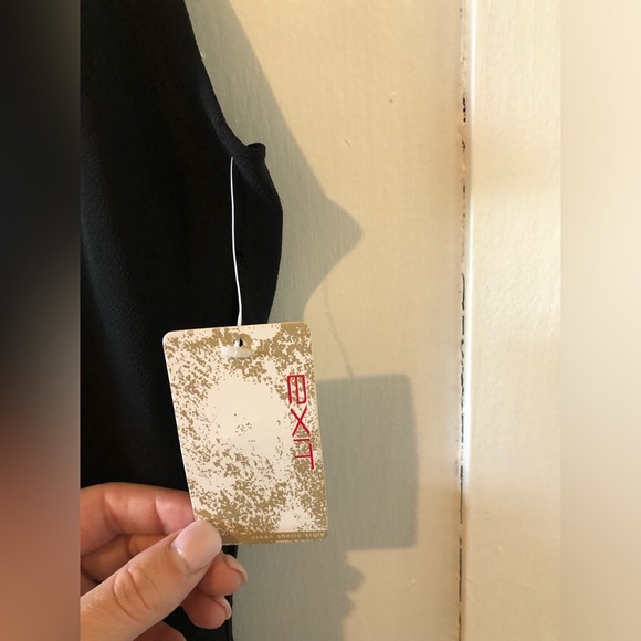 Exit sheer black cocktail dress - Picture 2 of 4